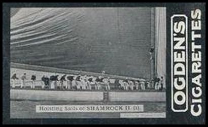 21 Hoisting Sails of Shamrock II